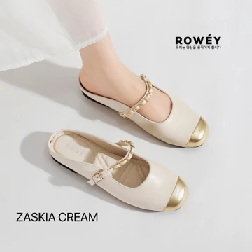 Rowey Sepatu Wanita Flat Shoes Mewah Sepatu Flat Ballerina Korea Feby