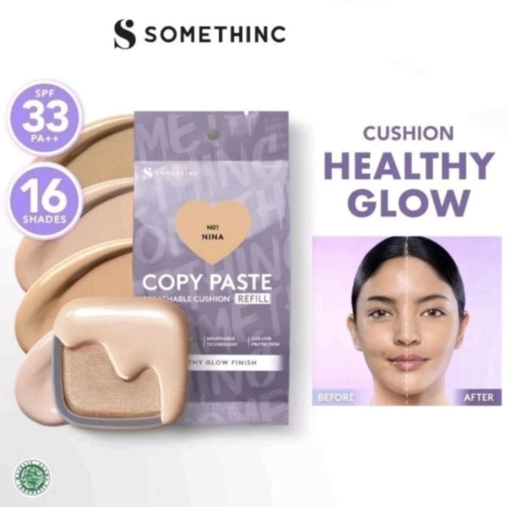 Jual Somethinc Refill COPY PASTE Breathable Cushion SPF 35 PA++ ...