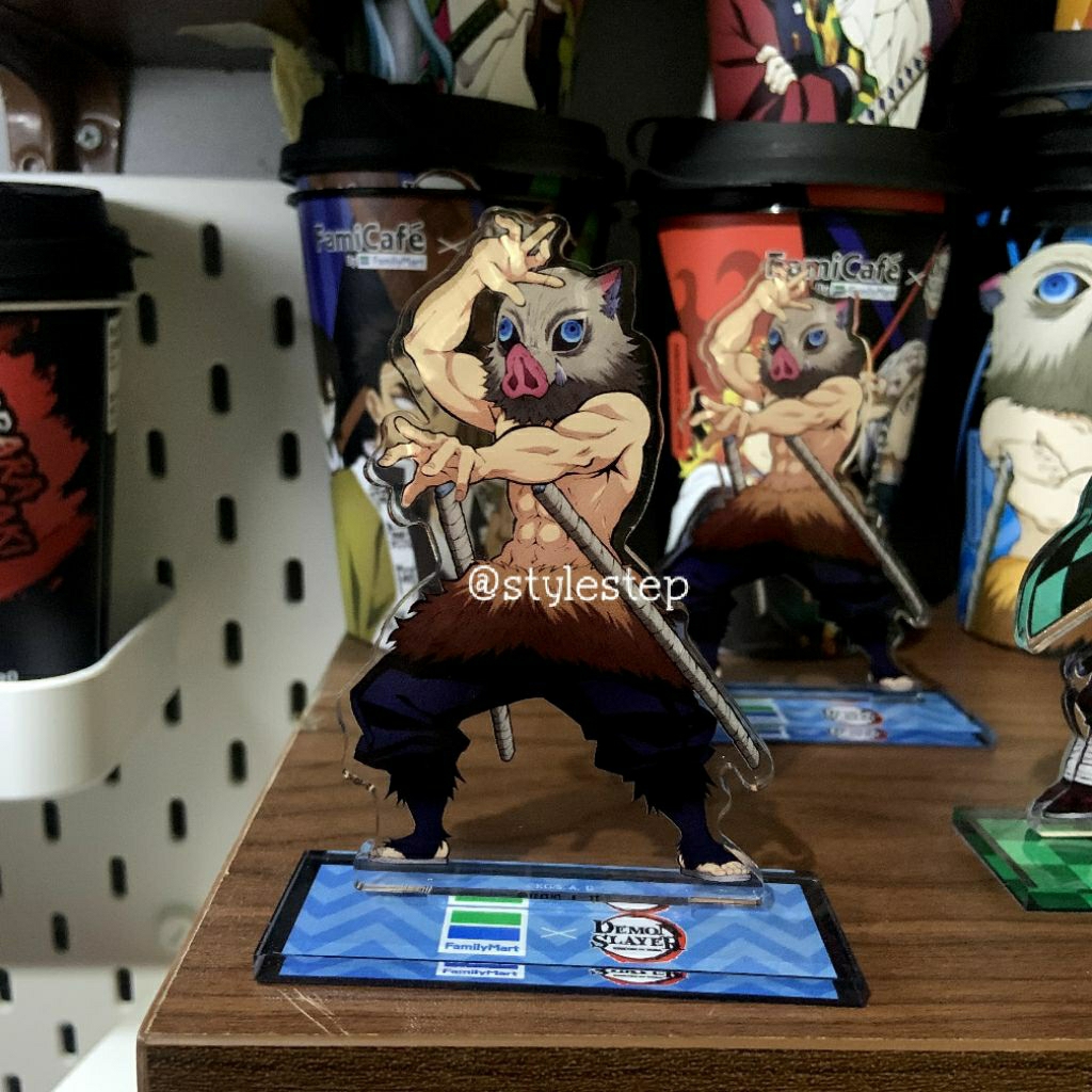 Jual Demon Slayer x Familymart Akrilik Standee Inosuke Hashibira ...