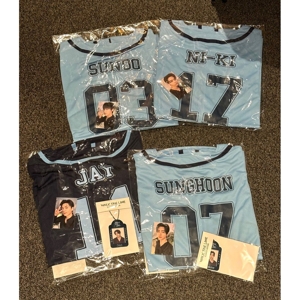ENHYPEN WALK THE LINE ユニフォーム ジェイ 未開封品 ENHYPEN | [WALK THE LINE IN JP -SUMMER EDITION-] UNIFORM SHIRT