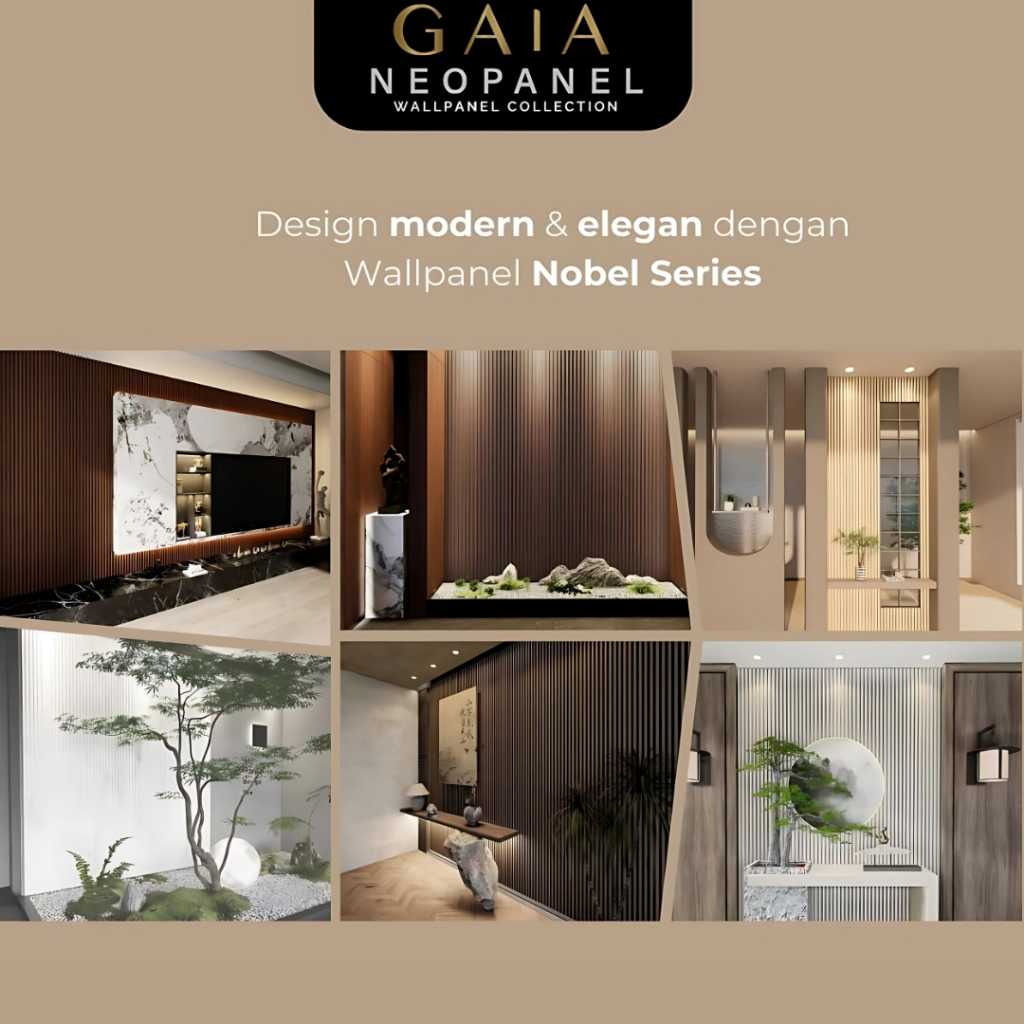 Jual GAIA Neopanel Wallpanel PVC Noble Series | Wallpanel PVC Wall ...
