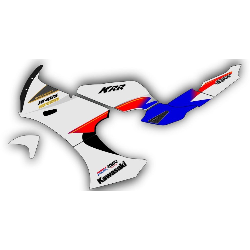 Jual Sticker decalkits ninja ssr transfran rc | Shopee Indonesia