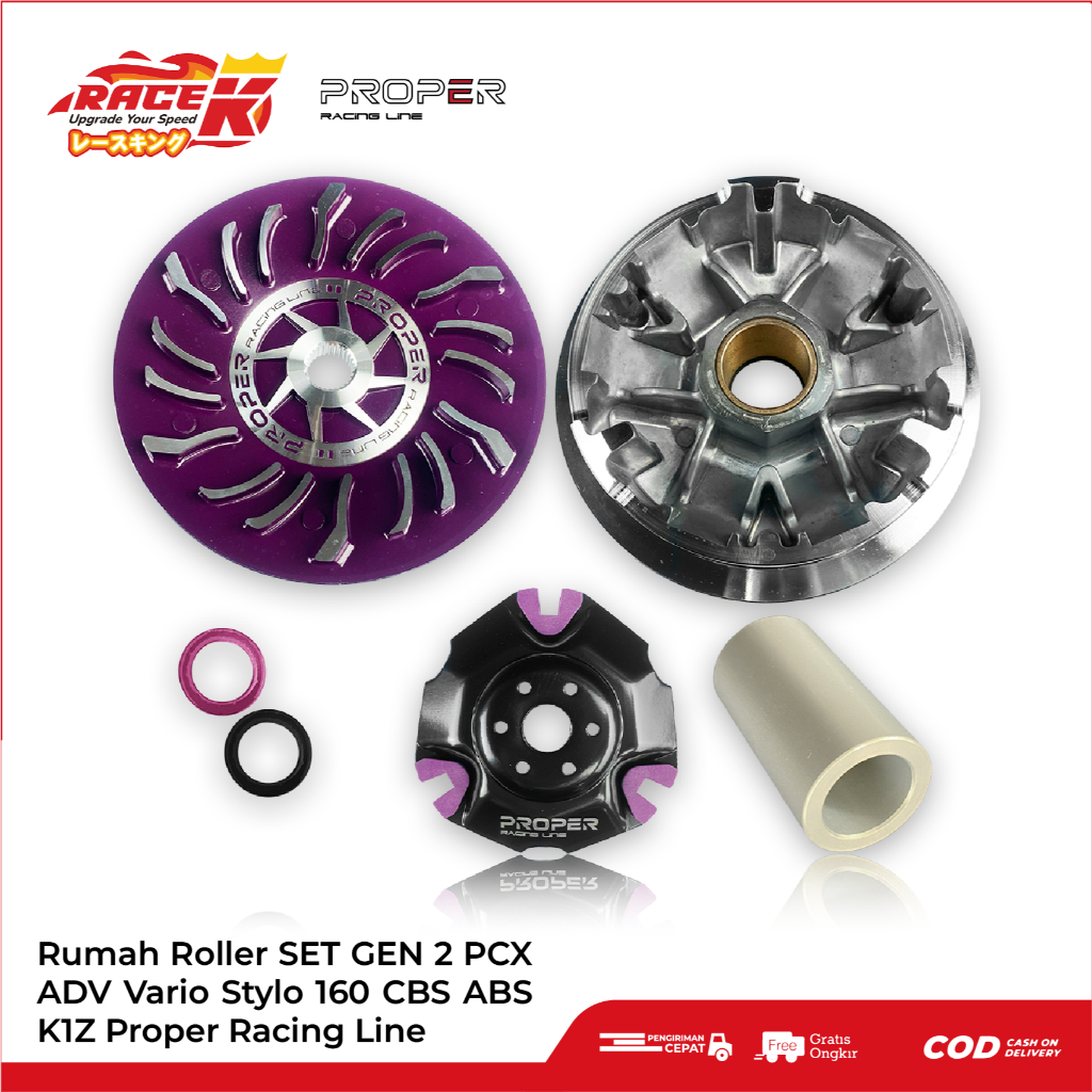 Jual PROPER Rumah Roller Set Honda PCX ADV Vario Stylo 160 CBS ABS Old ...