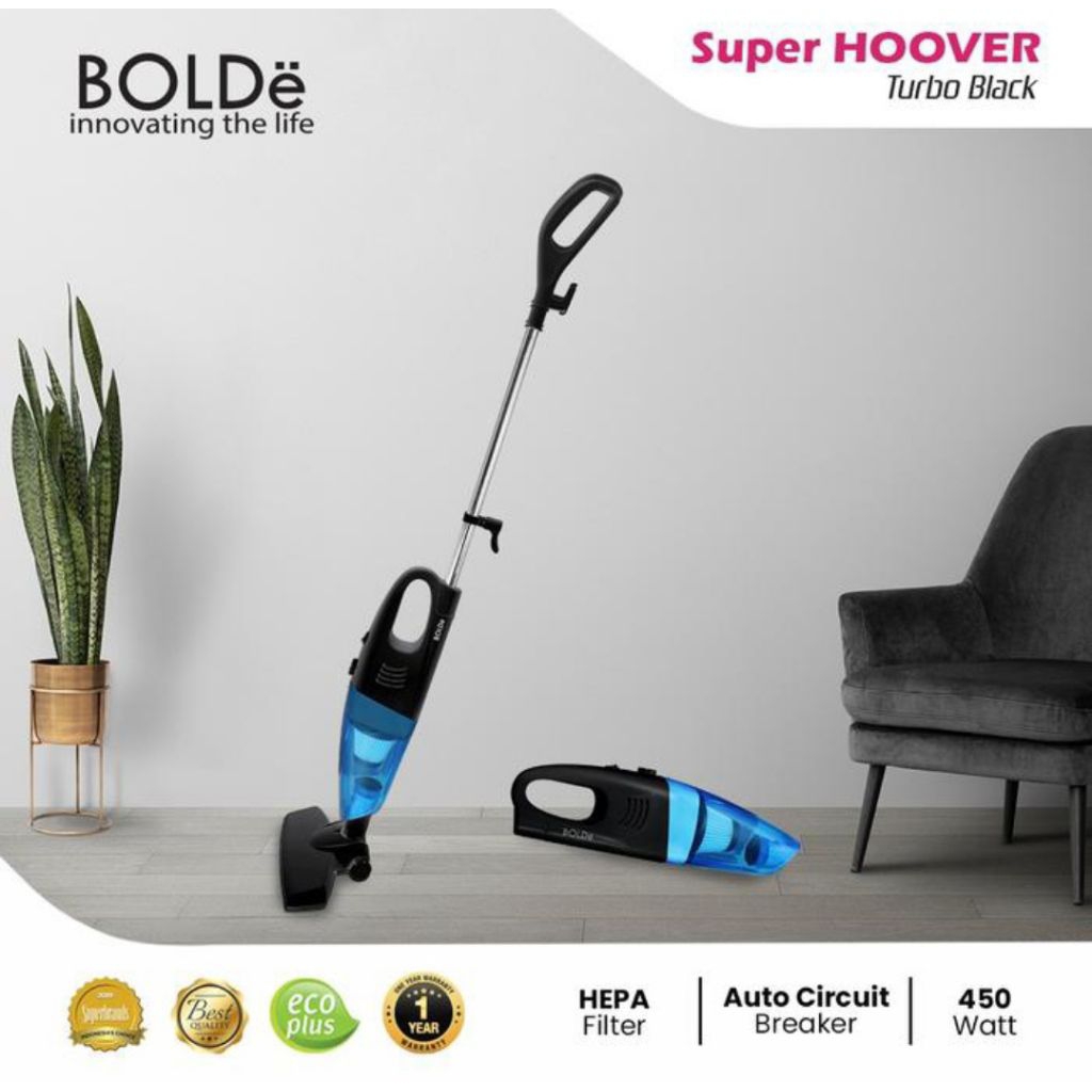 Jual Vacum Cleaner Super HOOVER TURBO BLACK Series Original BOLDe