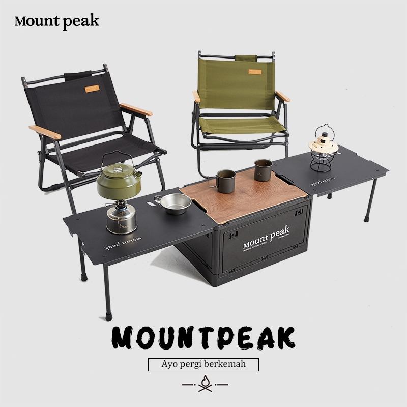 Mountpeak  Meja Lipat Outdoor, Camping Portable  Kuat, Tahan Lama