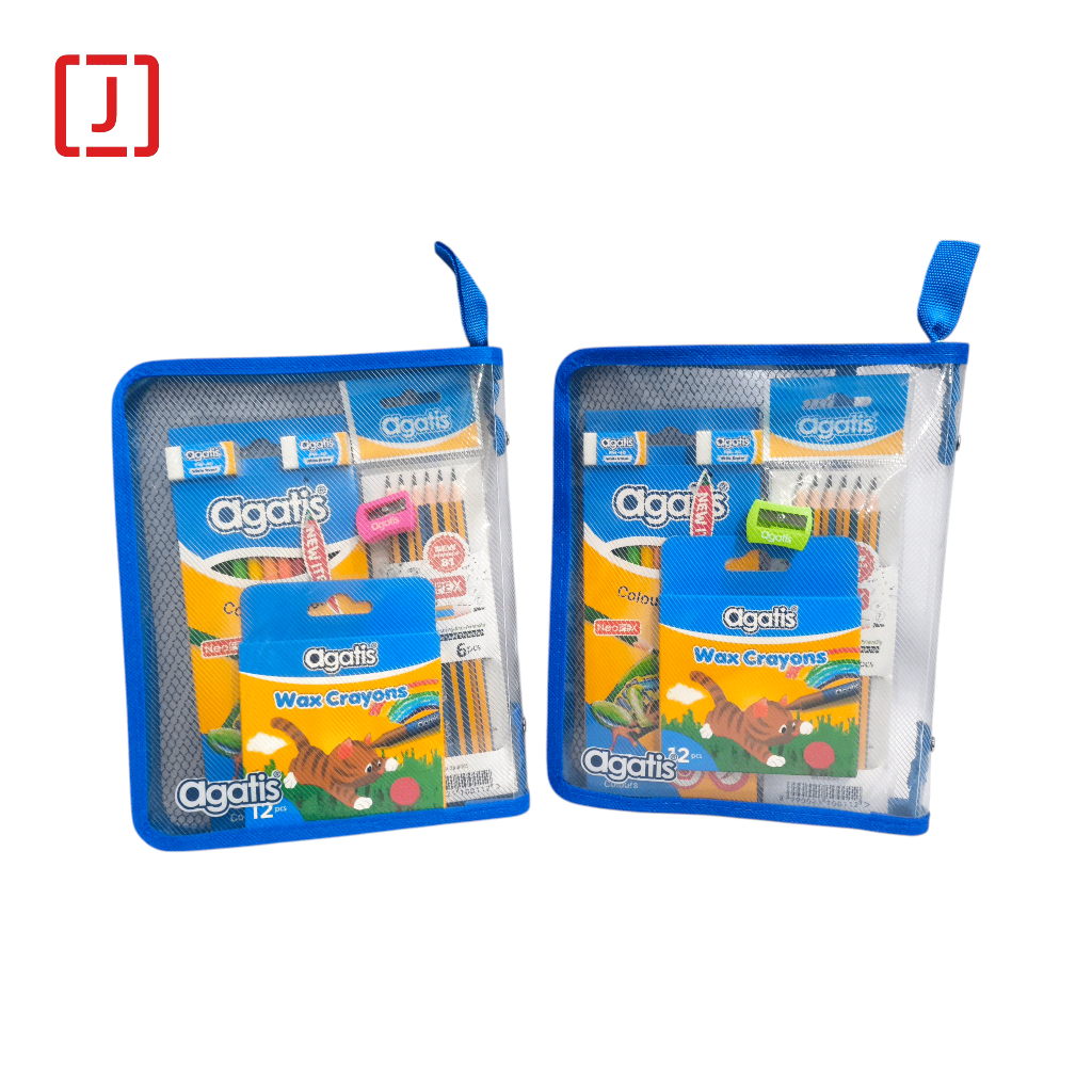 Jual Agatis Paket Alat Tulis Sekolah Eco Coloring Set isi 5 Item ...