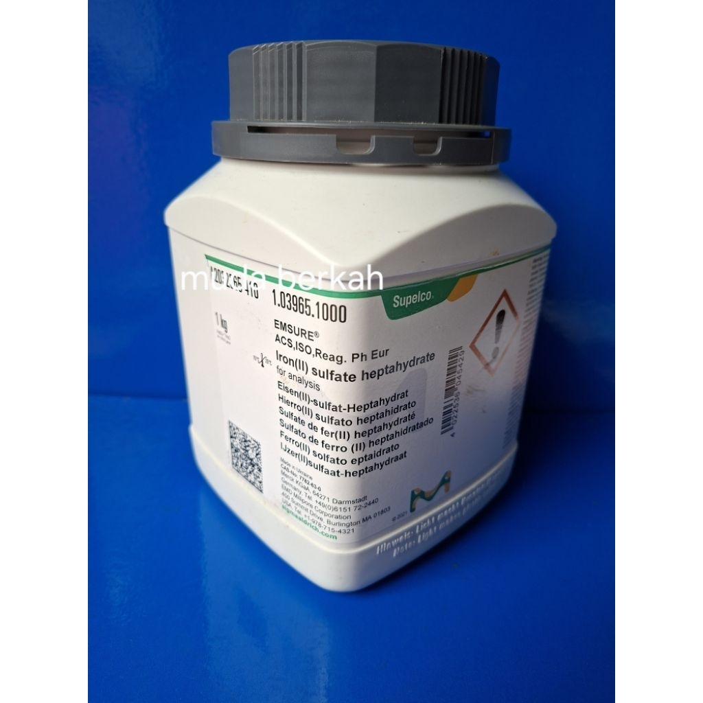Jual Iron II sulfate heptahidrat/Iron Sulfat/FeSO4.7H2O | Shopee Indonesia