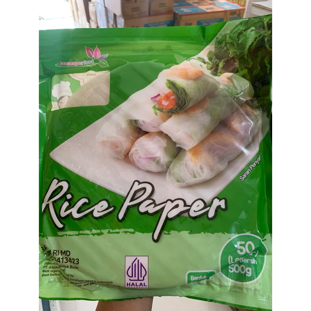Jual Java rice paper isi 50 lembar, 500g | Shopee Indonesia