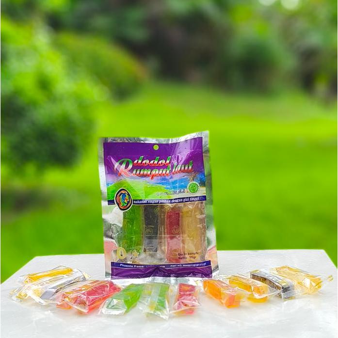 Jual Dodol Rumput Laut Aluminium Foil 90 gr (Mini) | Shopee Indonesia