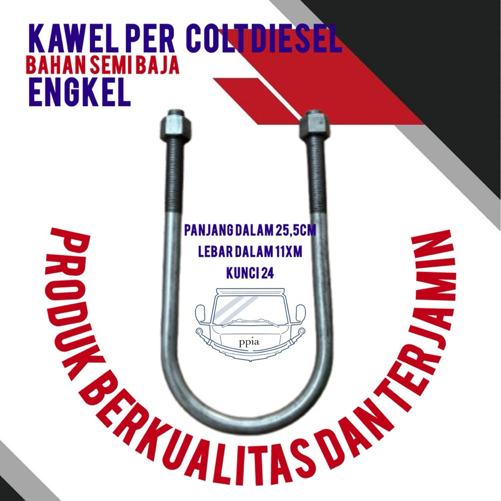 Jual kawel per engkel lama / kawel per belakang engkel lengkung / ubolt ...