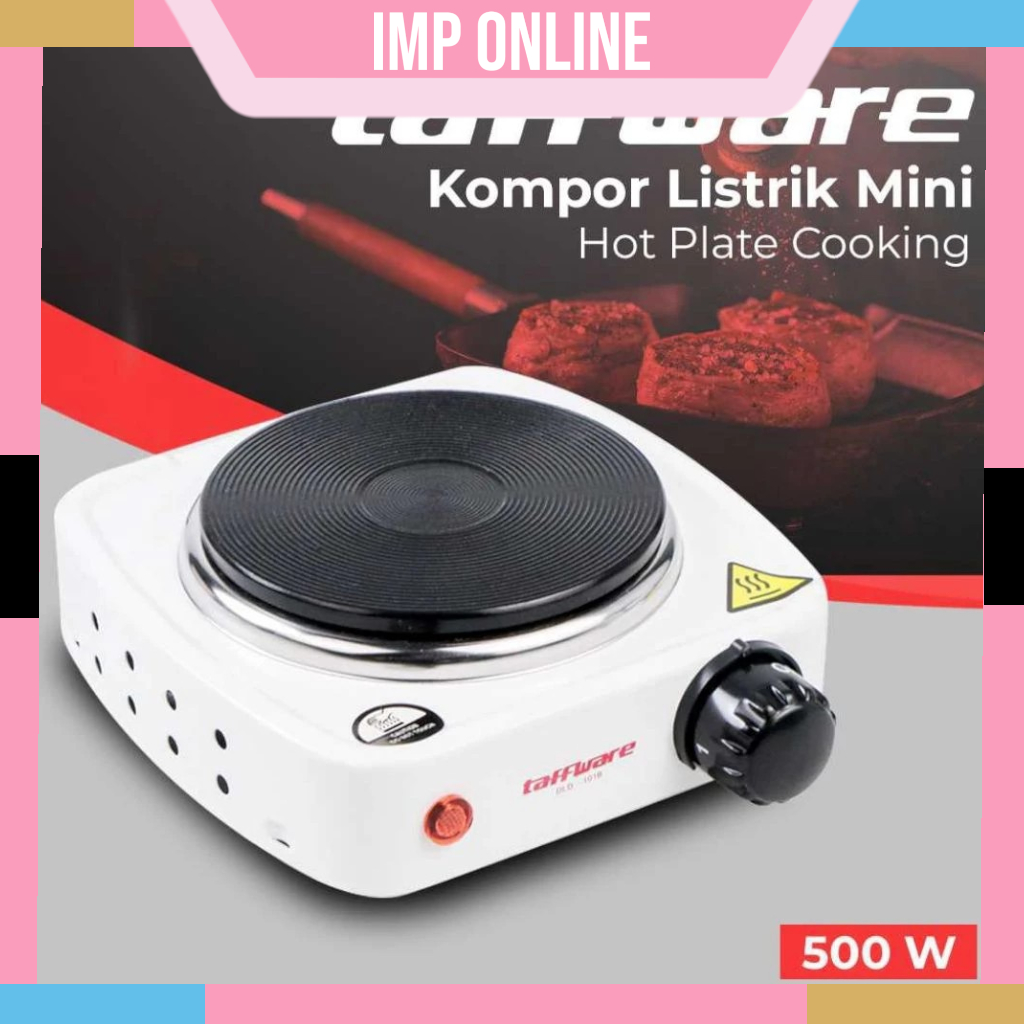 Jual IMP- Kompor Listrik Mini 500WATT Hot Plate Electric Cooking Kompor ...