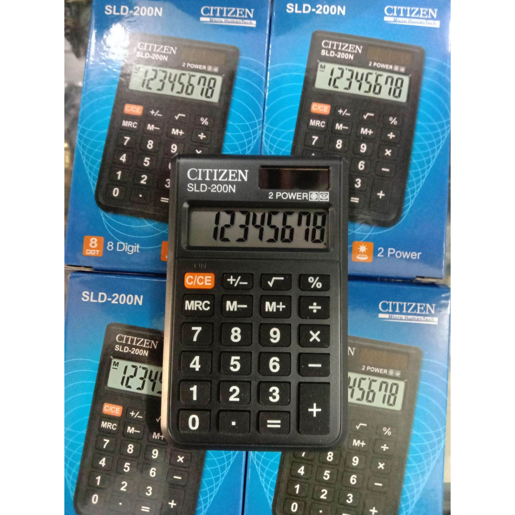 Jual Citizen SLD-200N Kalkulator Mini Digital 8 Digit | Shopee Indonesia