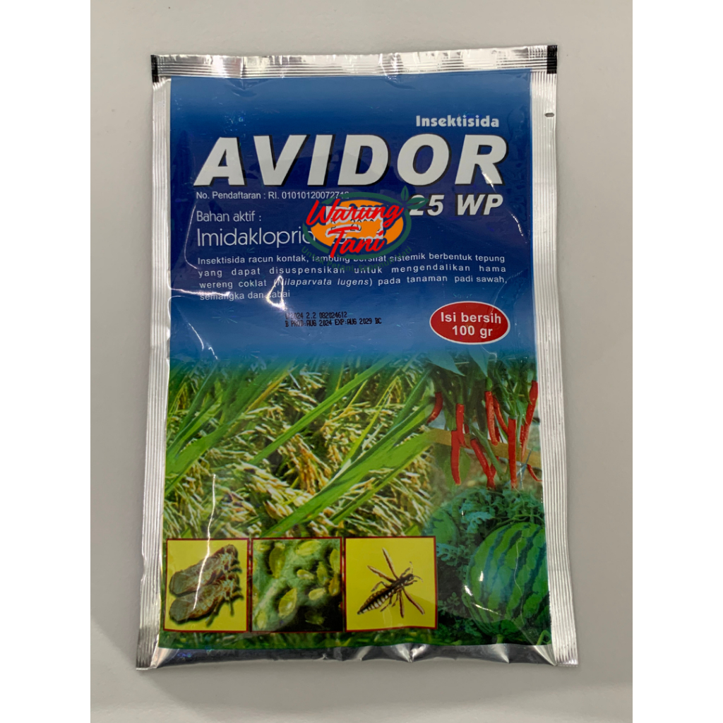 Jual Avidor 25 WP – Insektisida Imidakloprid 25% Efektif untuk Hama ...