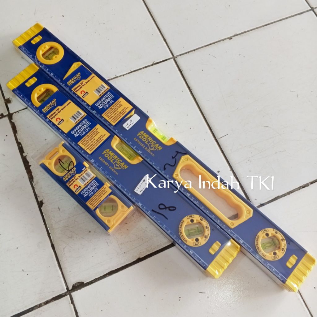 Jual Waterpass American Tool Magnet 600mm 150mm 450mm Waterpas ...