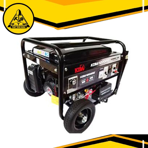 Jual Genset KIBA 4200DXE Generator Besar 4200 Watt | Shopee Indonesia