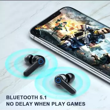 Tws Bluetooth Headset M19 Wireless Earphone With Led Display