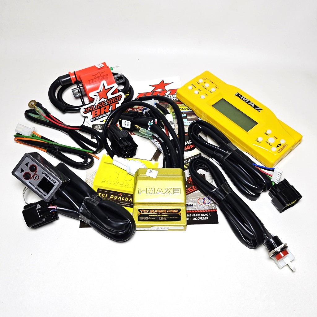 Jual TCI CDI IMAX 3 SUPER PRO + COMMANDER & REMOTE BRT SHOGUN 125 R RR ...
