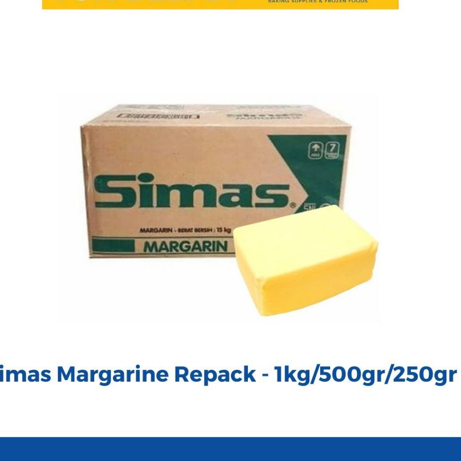Jual Simas Margarine Repack - 250gr / Simas | Shopee Indonesia