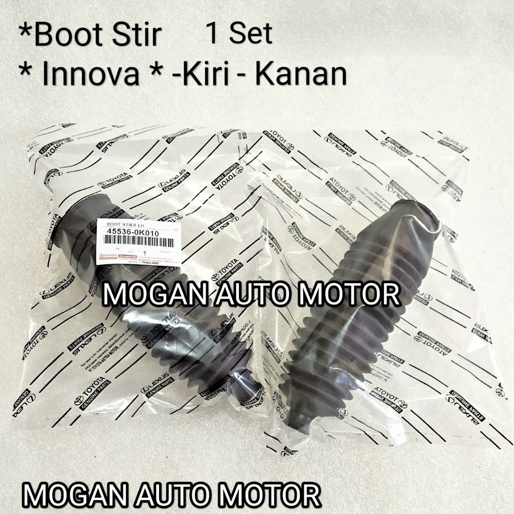 Jual Boot Steering Rack Stir Karet Boot Steer Innova Inova Kanan-Kiri 1 ...