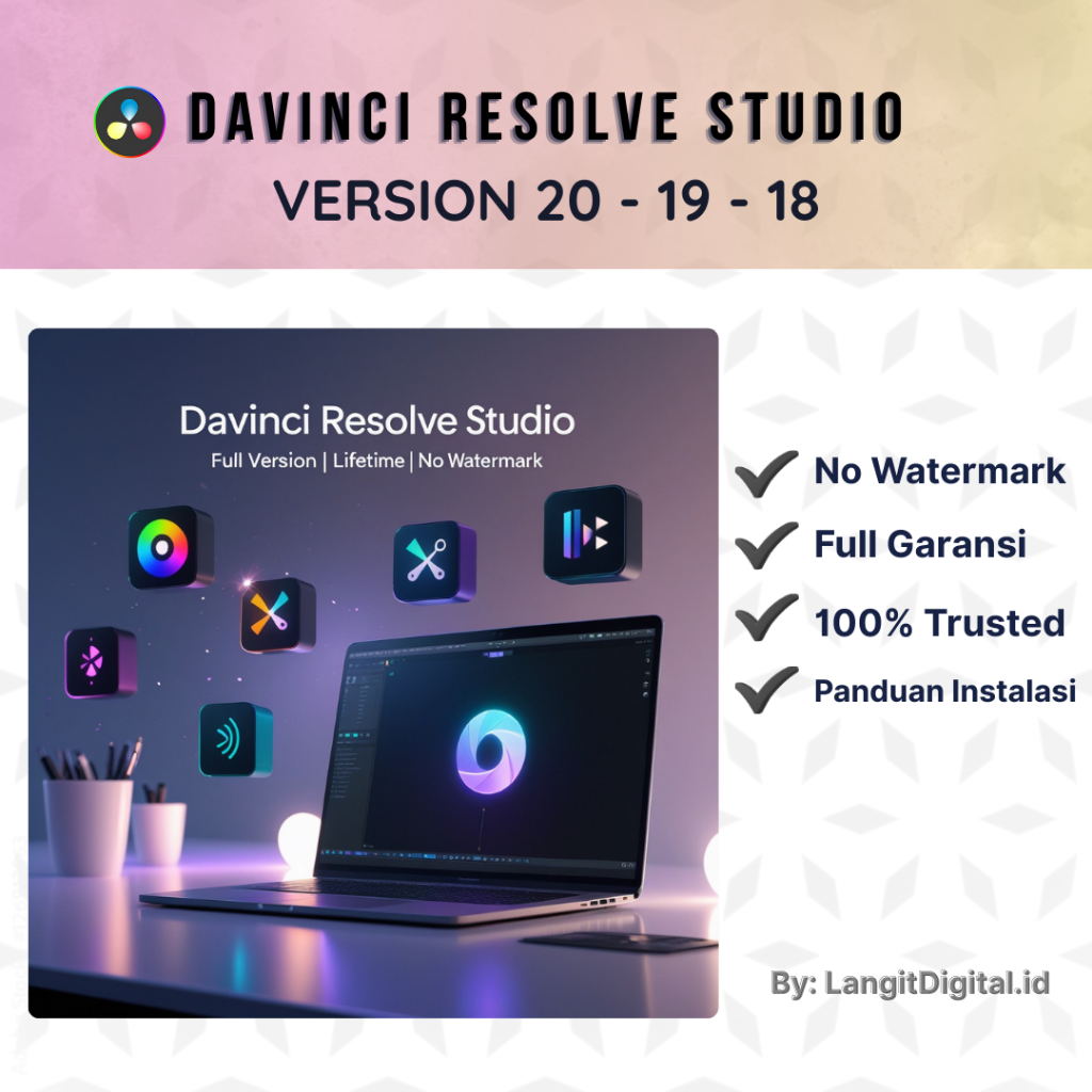 Jual Davinci Resolve Terlengkap & Harga Terbaru Agustus 2026 | Shopee ...