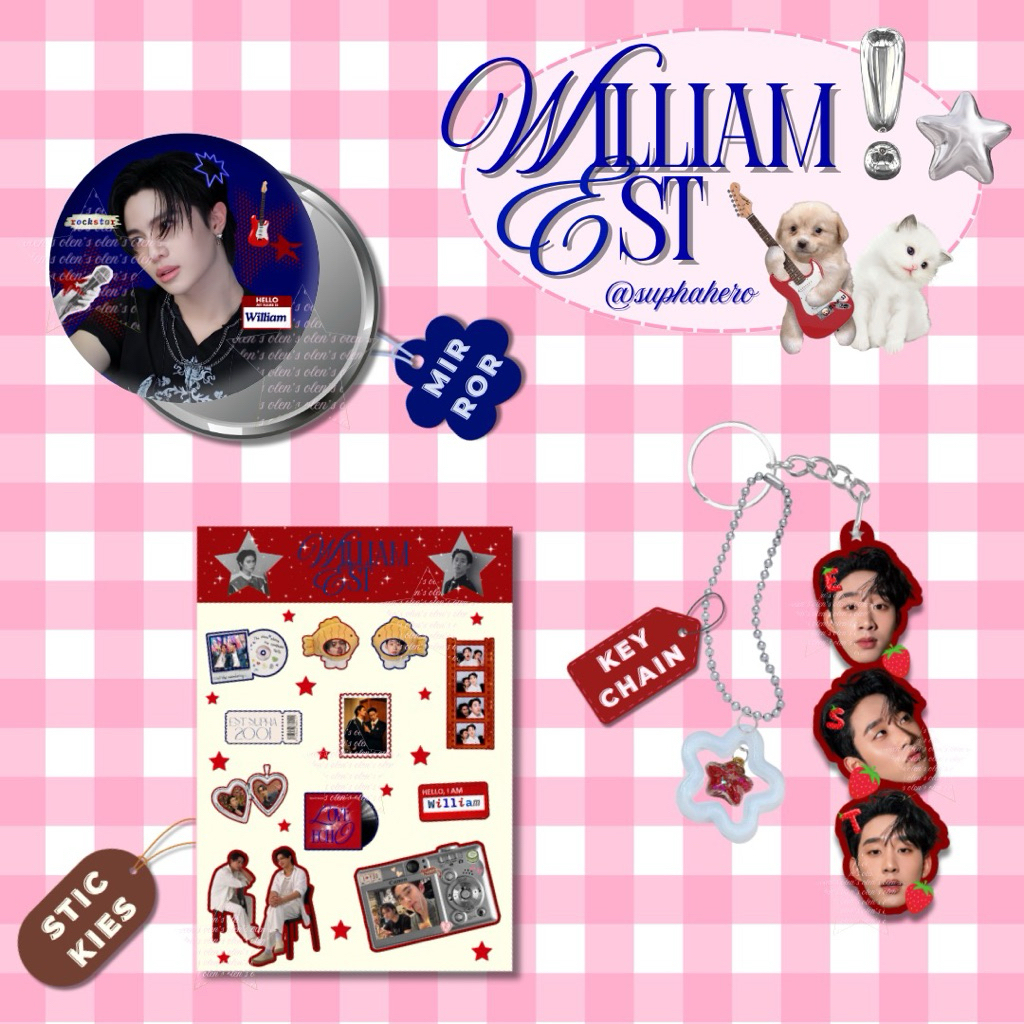 Jual Olen’s Library WilliamEst Fan Merch | Shopee Indonesia