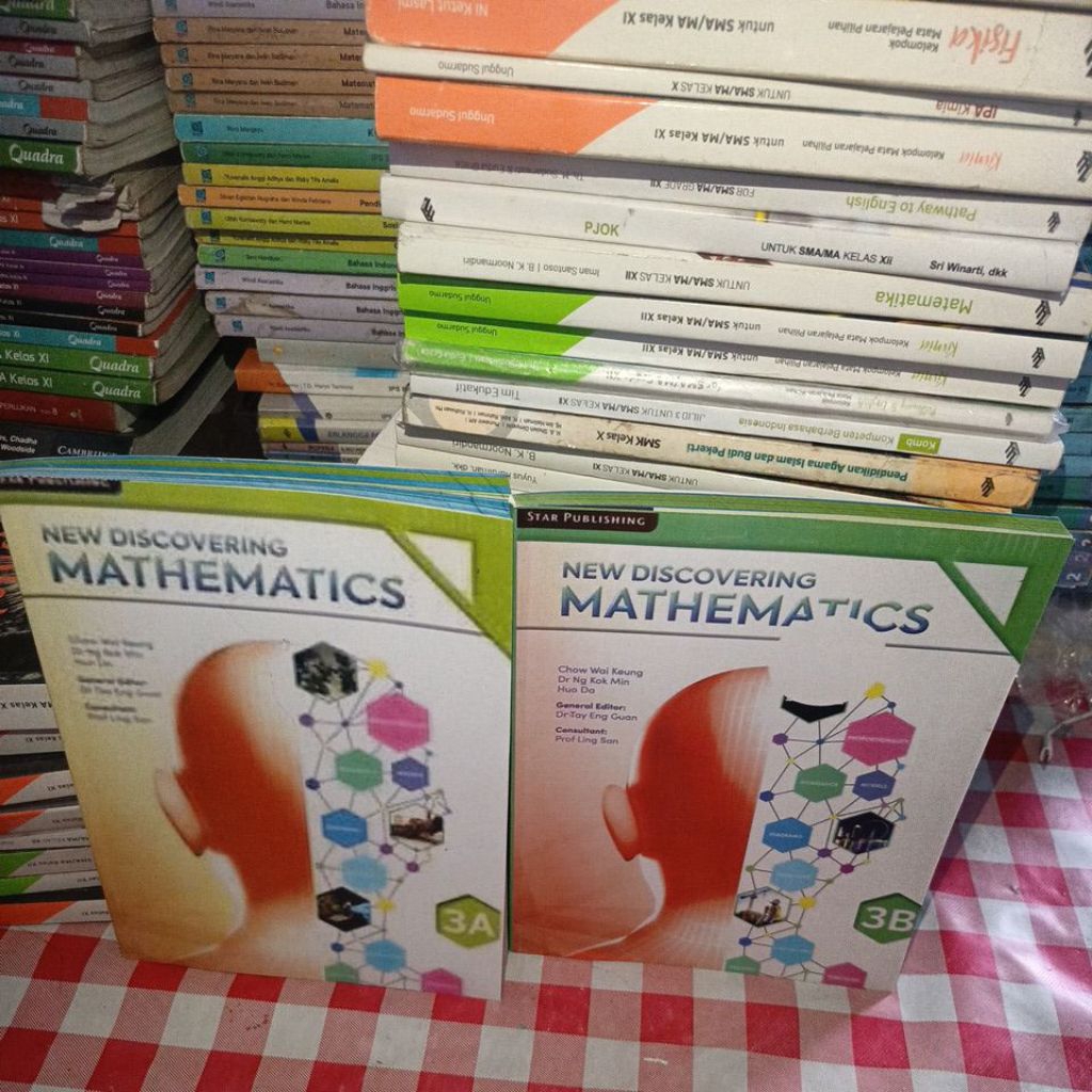 Jual BUKU NEW DISCOVERING MATHEMATICS 3A&3B | Shopee Indonesia