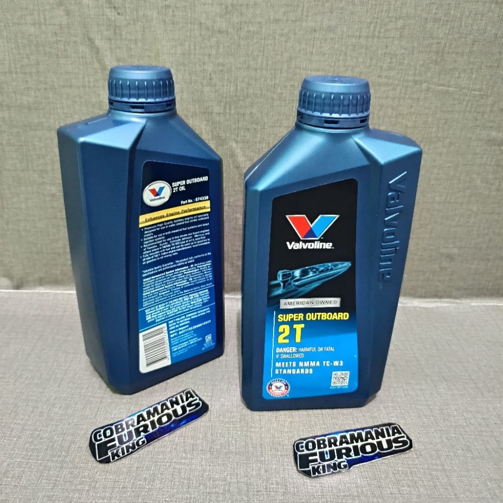 Jual VALVOLINE 2T OLI SAMPING 2 TAK SUPER OUTBOARD, RX KING NINJA F1ZR ...