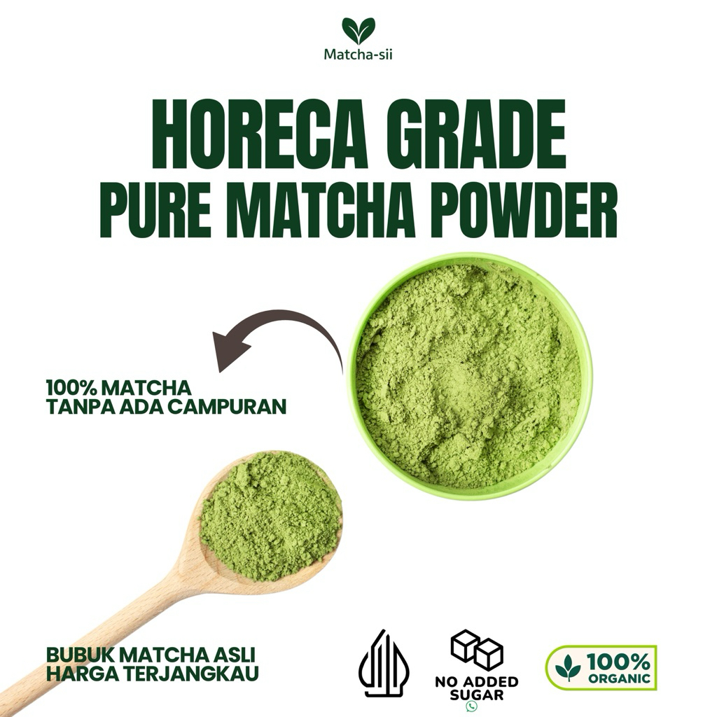 Jual MATCHASII HORECA MATCHA | Hotel Restoran Cafe Grade 100% Pure ...