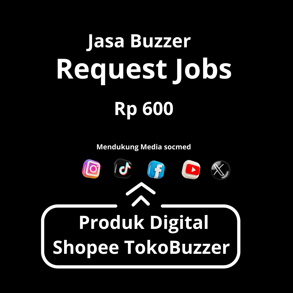 Jual Jasa Buzzer Murah Rp 600 – Request Jobs Promosi Media Sosial ...