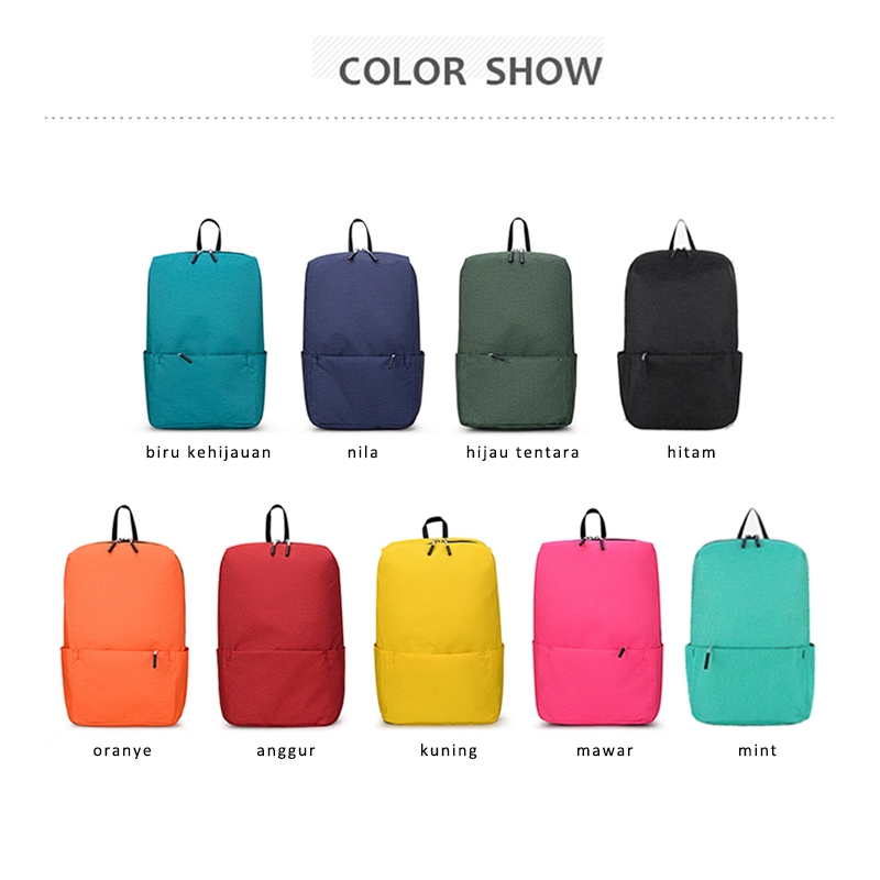Jual Tas Ransel Tas Sekolah Kerja / Backpack Daily Fit Pria Wanita ...