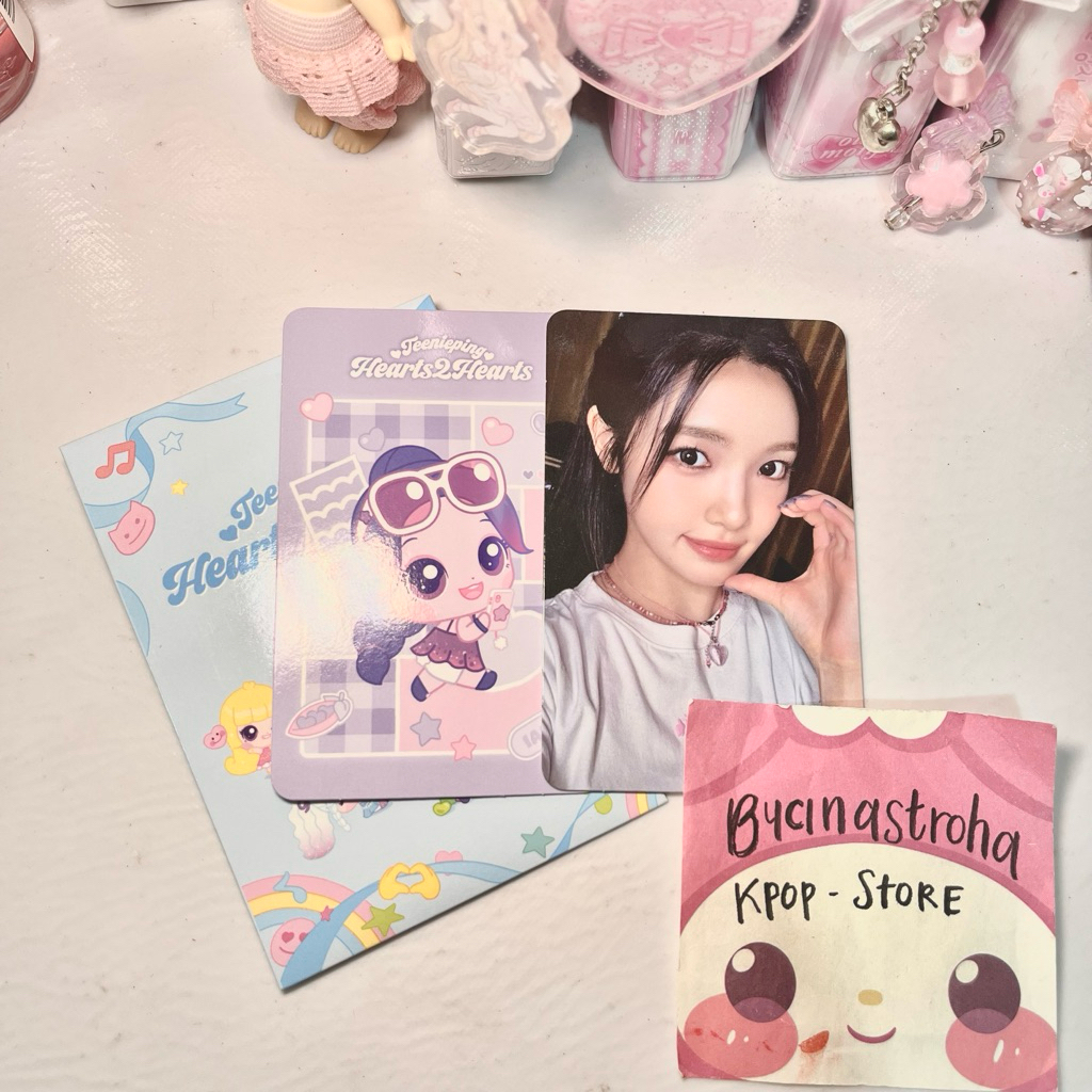 Jual [READY] SEALED Trading Card Teenieping x Hearts2Hearts H2H