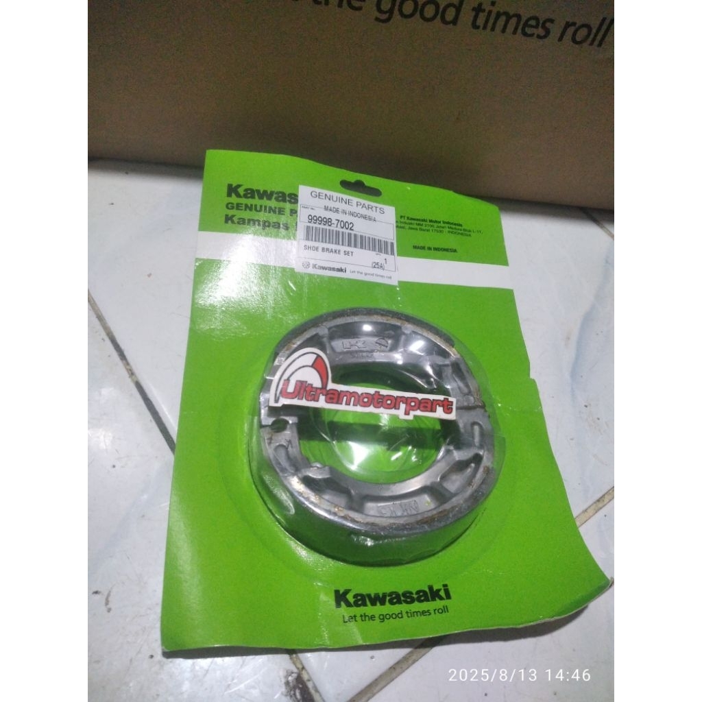 Jual Brake Shoe Sepatu Kampas Rem Belakang Tromol Kawasaki Edge Blitz R