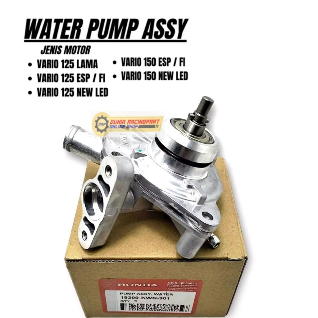 Jual Water Pump Radiator KWN Vario 125/150/ PCX Pompa air radiator ...