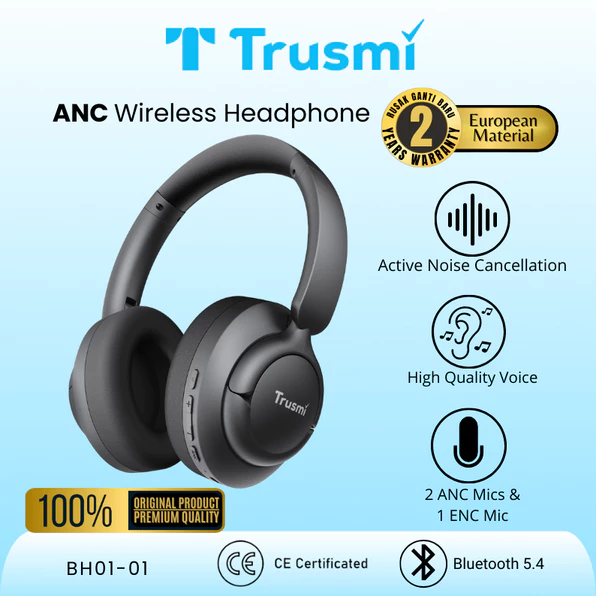 Headphones Wireless ANC