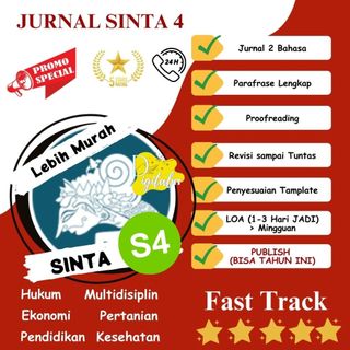 Jual Fastrack Sinta 4 Publikasi Jurnal Nasional | Shopee Indonesia