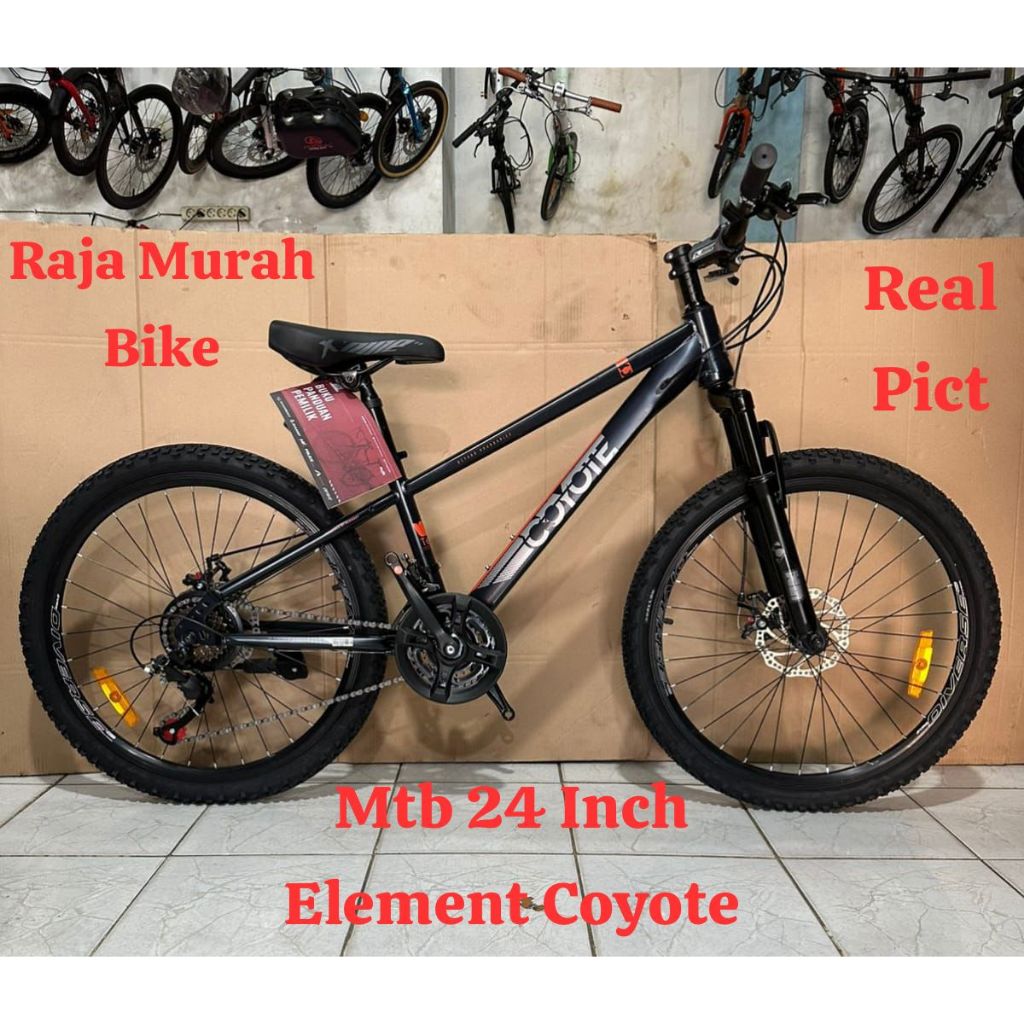 Jual Sepeda gunung MTB 24 inch Element Coyote Sepeda Gunung Element ...