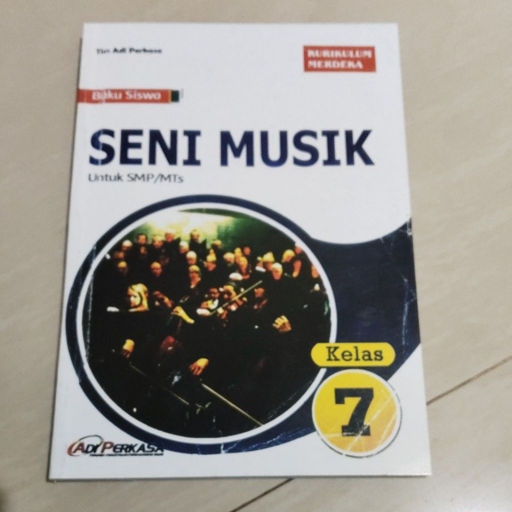 Jual BUKU ORI BUKU SENI MUSIK KELAS 1 SMP PENERBIT ADI PERKASA ...