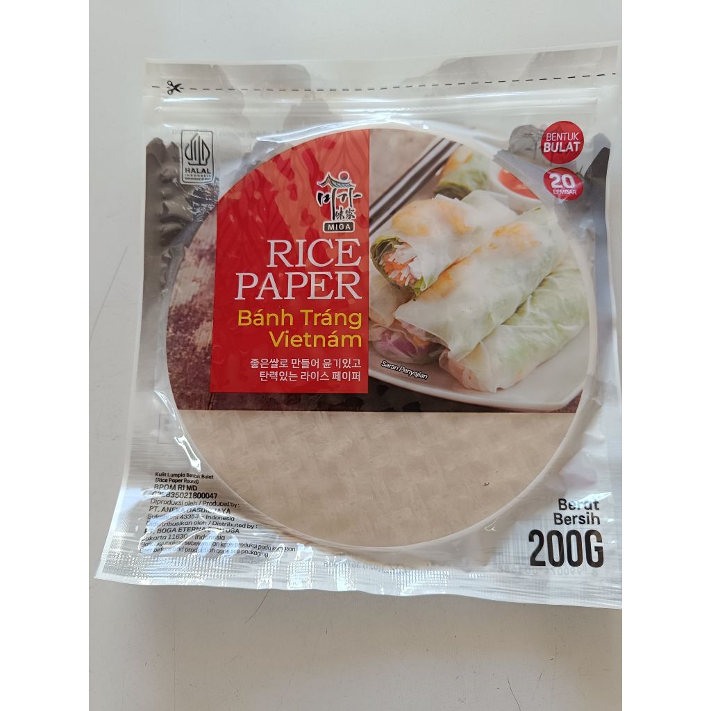 Jual Rice Paper isi 20 berat 200gr | Shopee Indonesia