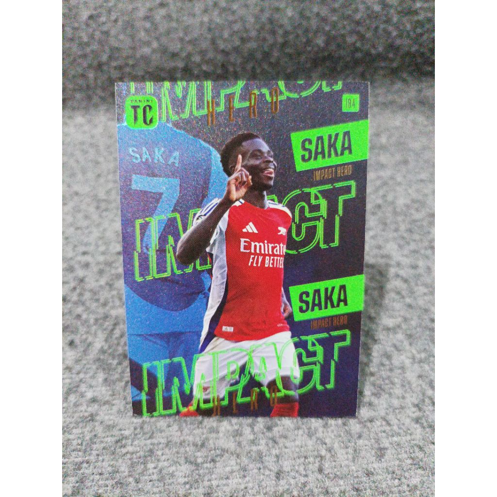 Jual Panini TC soccer EPL 2025 impact hero bukayo saka | Shopee Indonesia