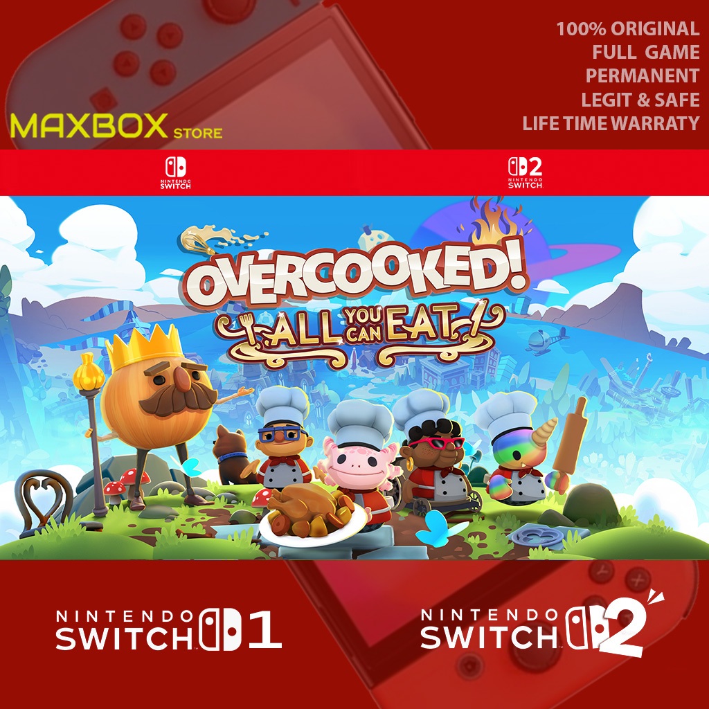 Jual Overcooked All You Can Eat Nintendo Switch 1 & Nintendo Switch 2 ...