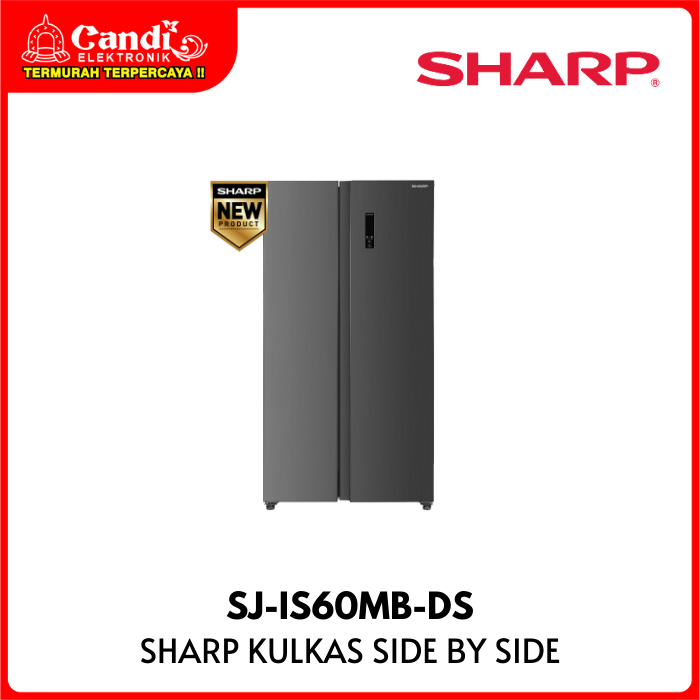 Jual SHARP Kulkas Side by Side 532 Liter Smart Fan Ag+ Nano Deodorizer ...