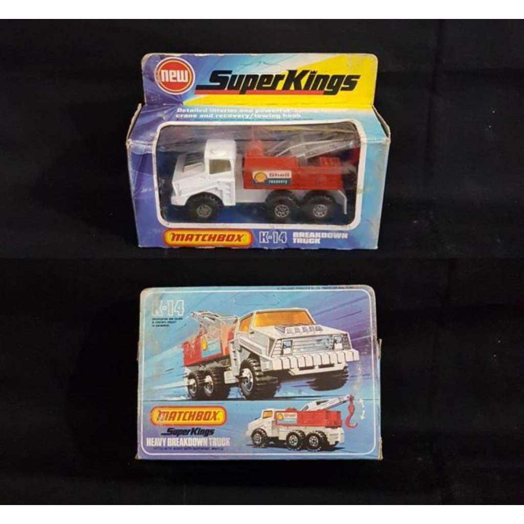 Jual Matchbox Super Kings K14 Breakdown Truck Shell | Shopee Indonesia