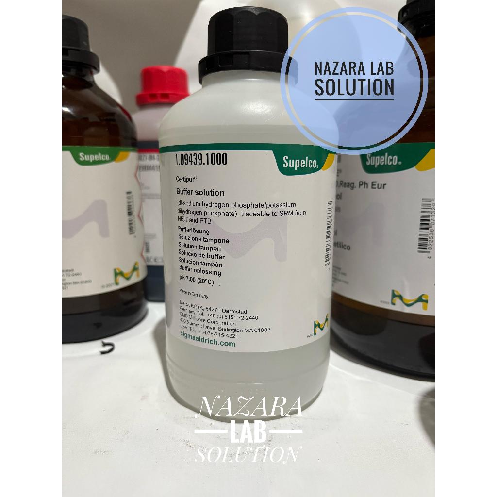 Jual BUFFER SOLUTION / LARUTAN BUFFER PH 7 MERCK 109439 REPACK | Shopee ...