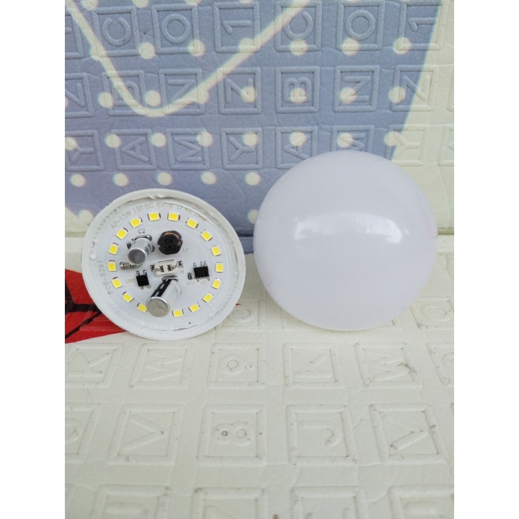 Jual lampu led rakitan 15w polos nyala putih terang | Shopee Indonesia