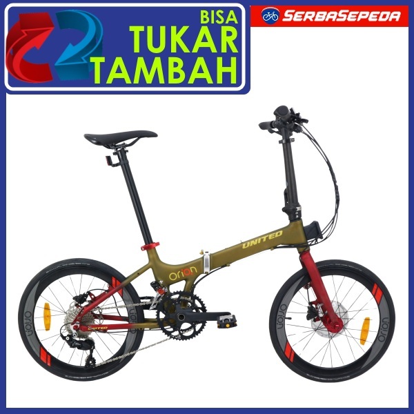 Jual United Orion 2 Sepeda Lipat 20 Inci | Shopee Indonesia