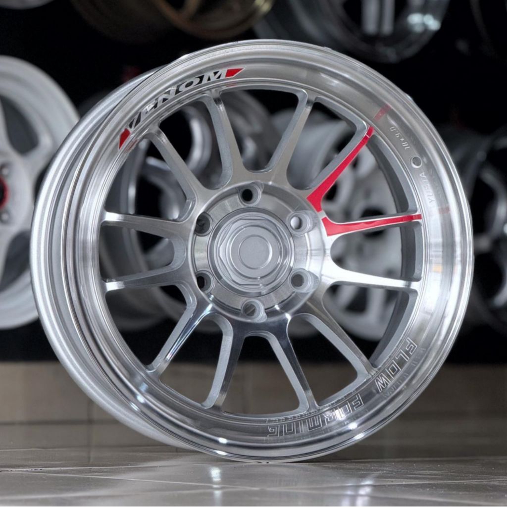 Jual velg racing R18 PCD 6X139,7 VENOM FLOW FORMING velg racing R18 ...