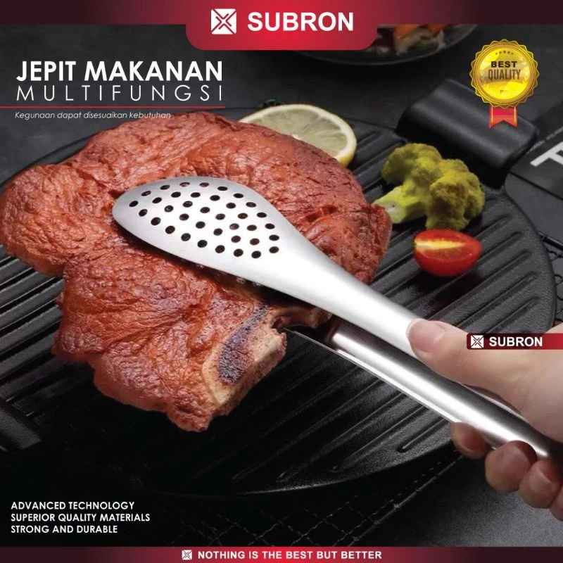 Jual JEPITAN MAKANAN SUBRON STAINLESS STEEL MODEL LUBANG & KIPAS ...