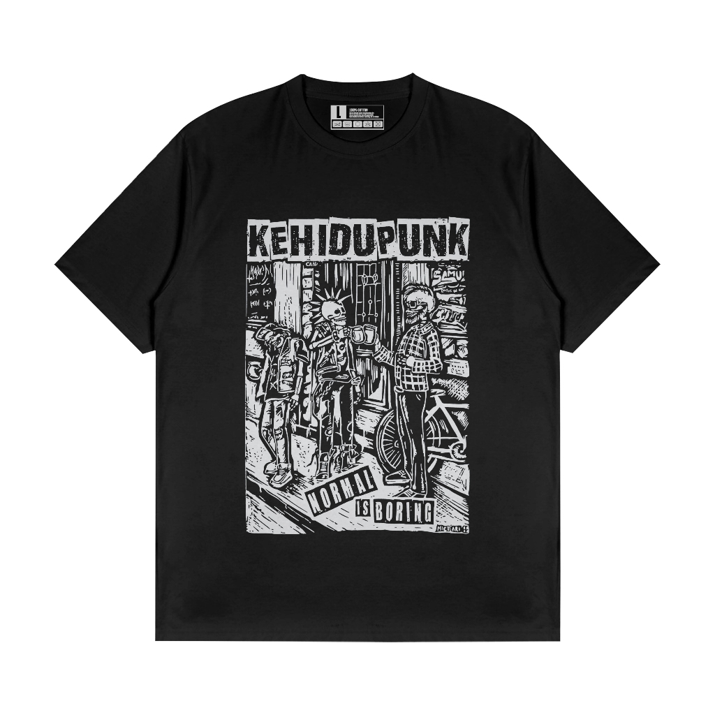 Jual KEHIDUPUNK - NORMAL IS NORING / KAOS DISTRO PUNK / KAOS KEHIDUPUNK ...