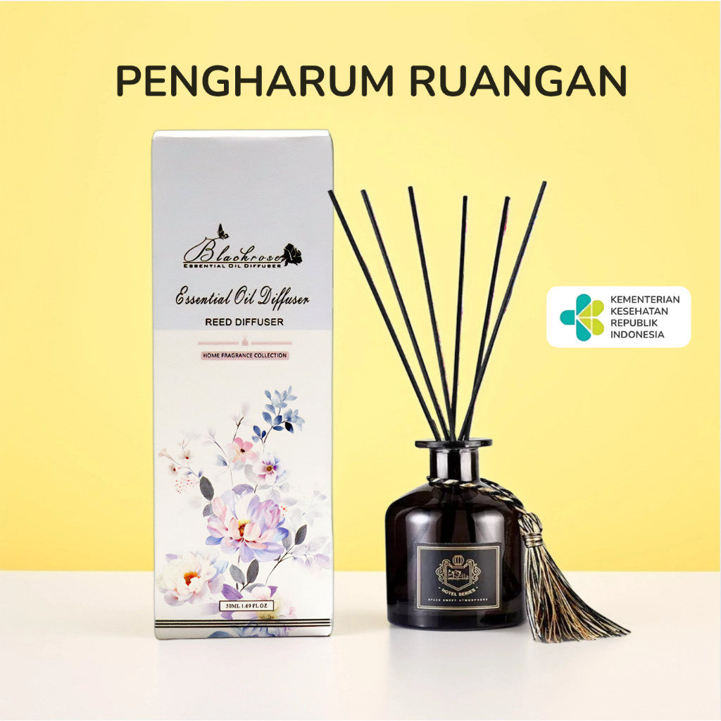 Jual Reed Diffuser Aesthetic Pengharum Ruangan Aromatherapy 50ML ...