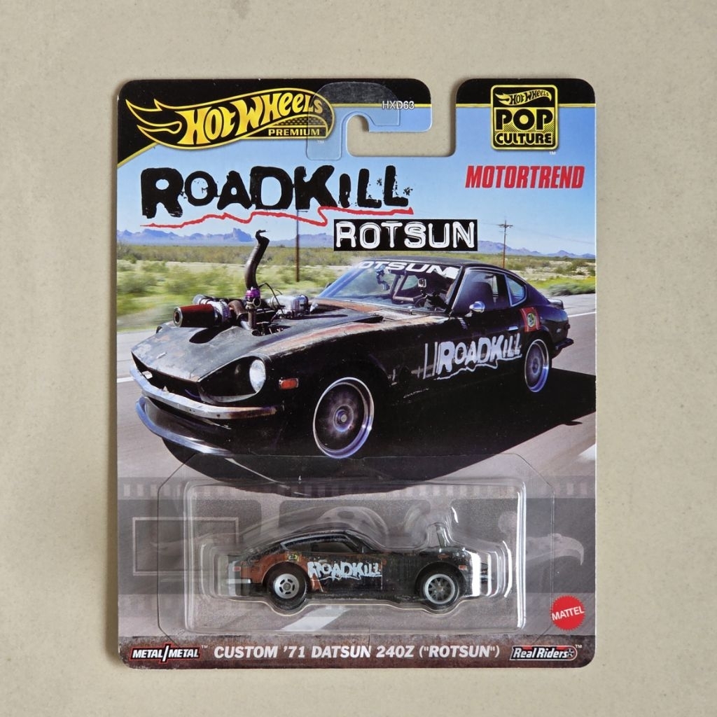 Jual Hot Wheels Premium Roadkill Rotsun Custom 71 Datsun 240Z | Shopee ...